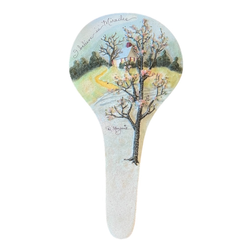 Hand Painted Solid Ceramic Wall/Table Decoration